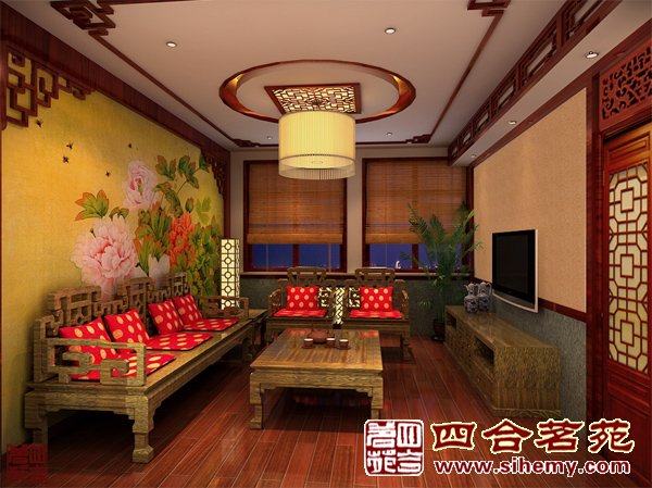 精心設(shè)計(jì)的四合院房間 古香古韻的四合院設(shè)計(jì)
